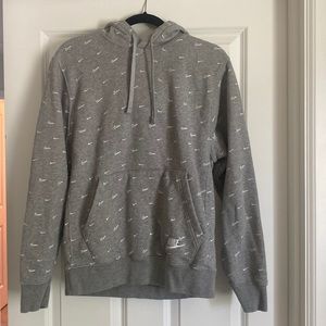 Men’s Nike Gray Swoosh Hoodie